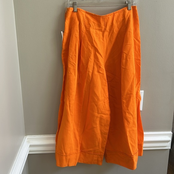 Maeve Orange Wide Leg Pants - Picture 7 of 11